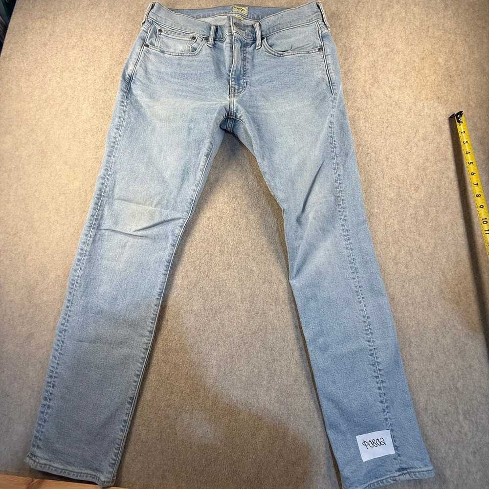 J. Crew Factory Men’s Slim Jeans - Light Blue Wash